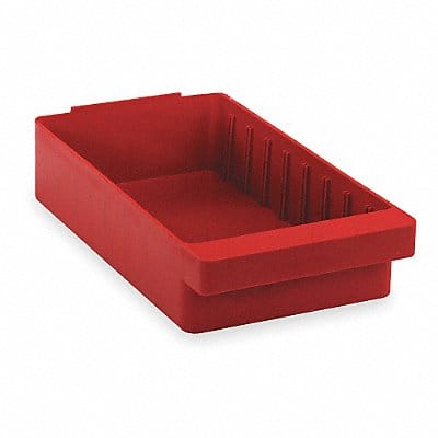 D5567 Drawer Bin Red Polystyrene 4 5/8 in