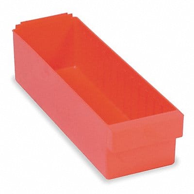 F1578 Drawer Bin Red HIPS 4 5/8 in