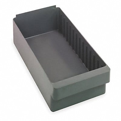 D5568 Drawer Bin Gray Polystyrene 4 5/8 in