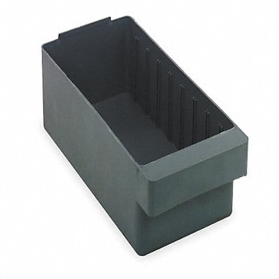 F1579 Drawer Bin Gray Polystyrene 4 5/8 in