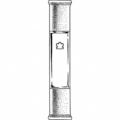 Adapter 155 mm L 24/40 24/40 Clear