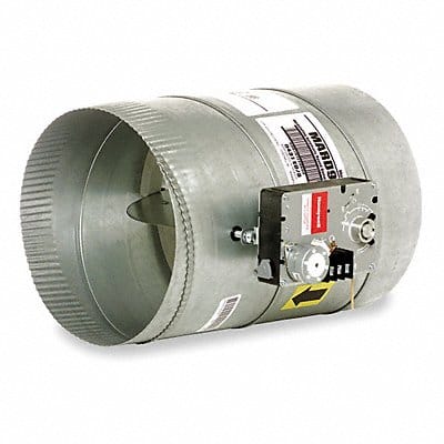 Round Damper Modulating Automatic 8In