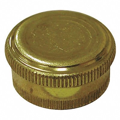 Garden Hose Cap w/Chain Lead Free 3/4