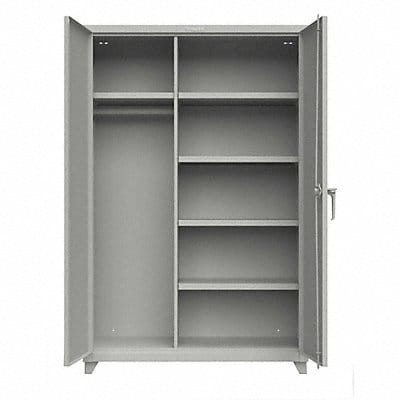 Storage Cabinet 75 x48 x24 Gray 4Shlv