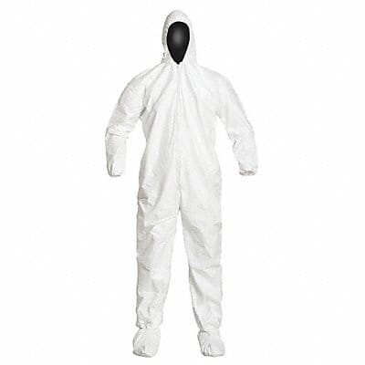 Coveralls 2XL Wht Tyvek IsoClean PK25