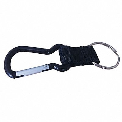 Carabiner Key Holder Black