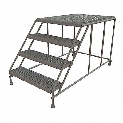 Mobile Work Platform 4 Step Steel 40