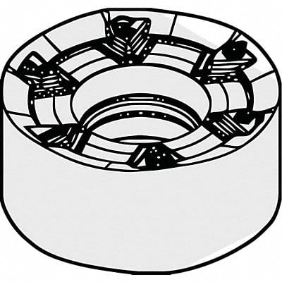 Round Milling Insert 16.00mm Carbide