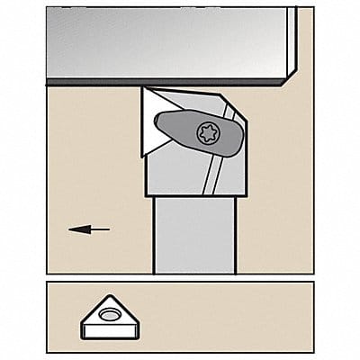 Indexable Toolholder DTGN