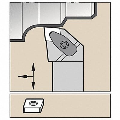 Indexable Toolholder DCLN