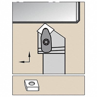 Toolholder ISO D-Style Clamping