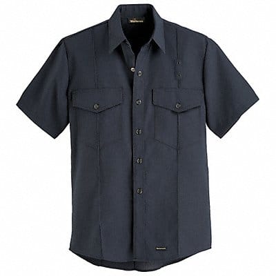 FR Short Sleeve Shirt Black 42 in Snaps