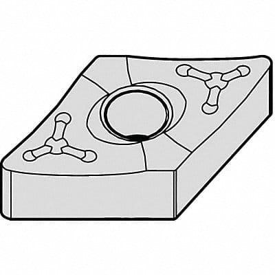 Diamond Turning Insert DNMM Carbide