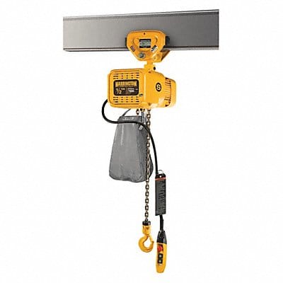 Elec. Chain Hoist w/Trolley 1000 lb.