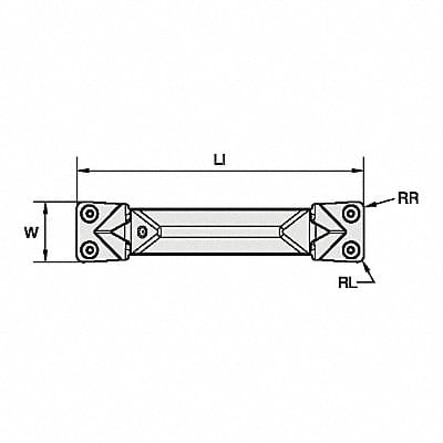 Grooving/Parting Insert WMT-U-PH Carbide