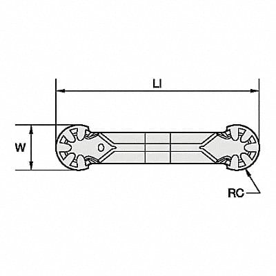 Grooving/Parting Insert WMT-P-PC Carbide