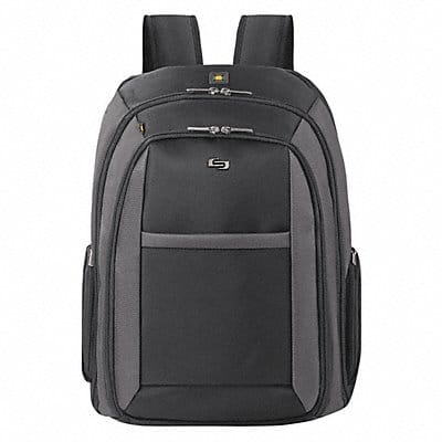 Laptop Backpack Black Ballistic Poly