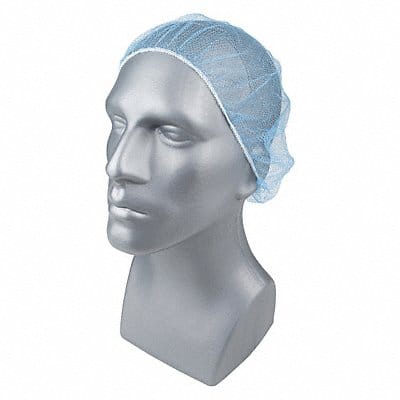 Hairnet Polyester Blue 18 in PK1000