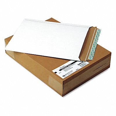 Photo/Doc Envelope Wht Fiberboard PK25