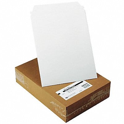 Photo/Doc Envelope Wht Fiberboard PK25