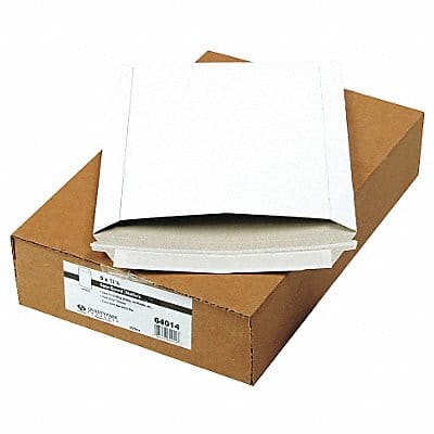 Photo/Doc Envelope Wht Fiberboard PK25