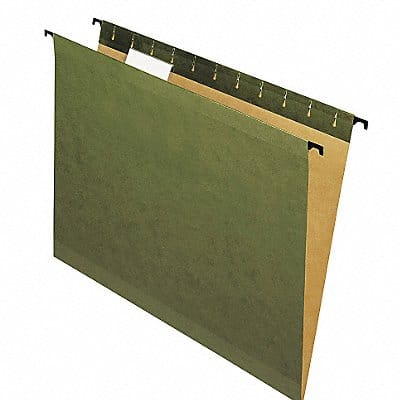 Hanging File Folder Std Green PK20