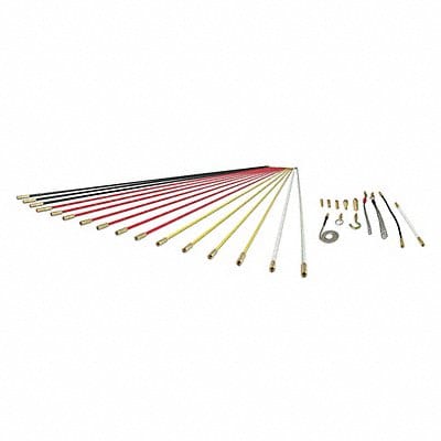 Mega Fish Rod Kit 52.5 ft 34 pcs.