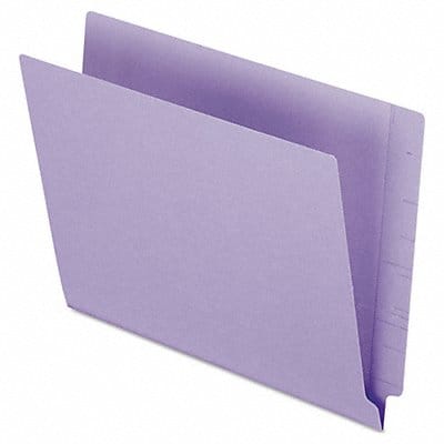 Letter File Folders Purple PK100