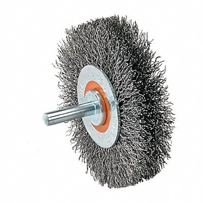 Mtd Wheel Brush Crimped 3 D X 3/4 W