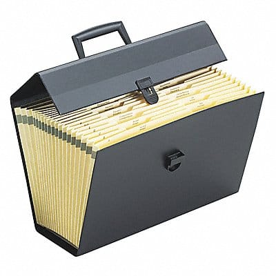 Expandable File Organizer Black