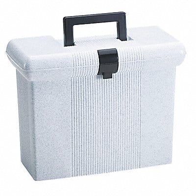 File Storage Box Granite Plastic