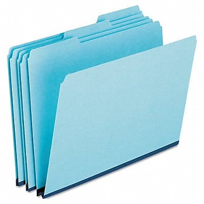 Legal File Folders Blue PK25