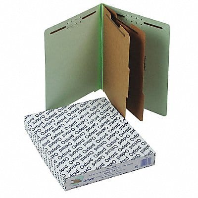 Letter File Folders Pale Green PK10