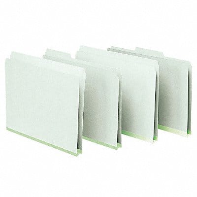 Letter File Folders Green PK25