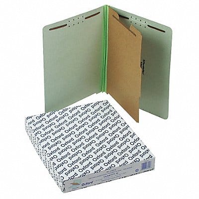 Letter File Folders Pale Green PK10