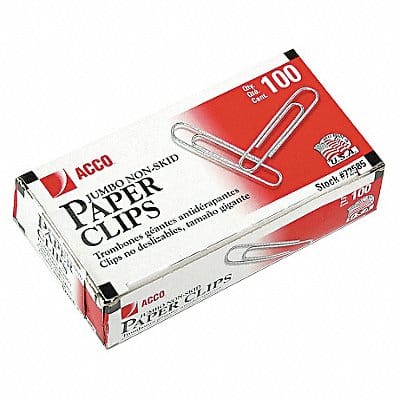 Paper Clip Silver Steel Wire PK1000