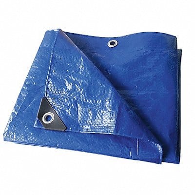 Tarp Polyethylene Blue 6x8 ft