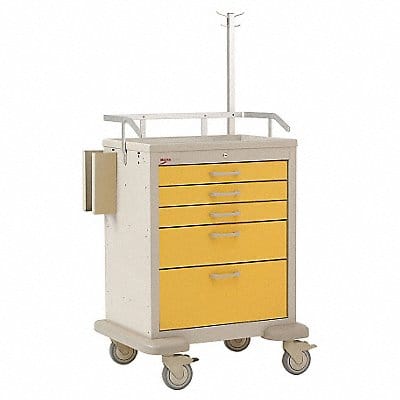 Isolation Medical Cart H 38-1/8 x W 30