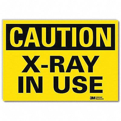 Caution Sign 10x14in Reflective Sheeting