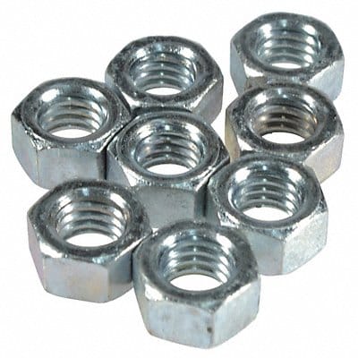 Hex Nut 3/8-16 Zp PK8