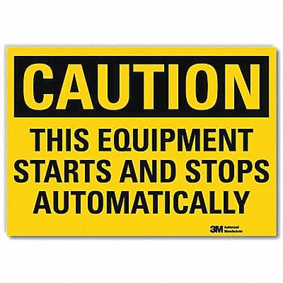 Caution Sign 7inx10in Reflctv Sheeting