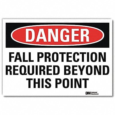 Danger Sign 7inx10in Reflective Sheeting