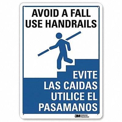 Safety Sign 14 in x 10 in Aluminum