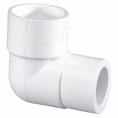 90 Reducing Elbow 1 1/2 x 1 in PVC