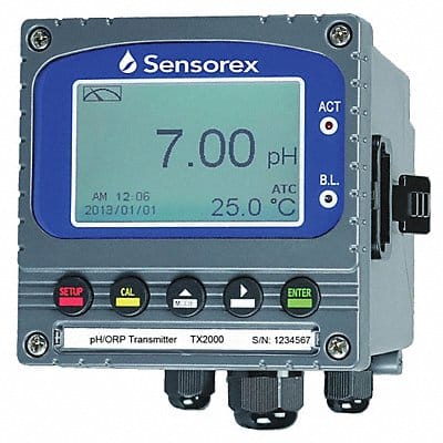 Online pH Transmitter 0 to 130 Deg