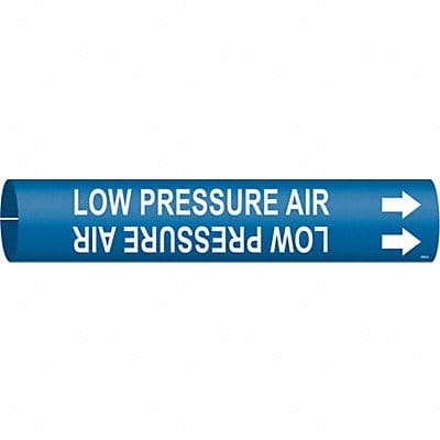 Pipe Marker Low Pressure Air 2in H 2in W