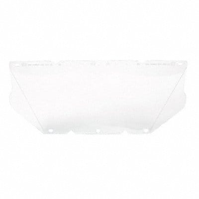 Visor Polycarb Clear 8x17 In