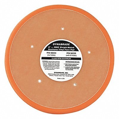 Non-Vacuum Disc Pad 8