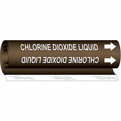 Pipe Markr Chlorine Dioxide Liquid 5in H