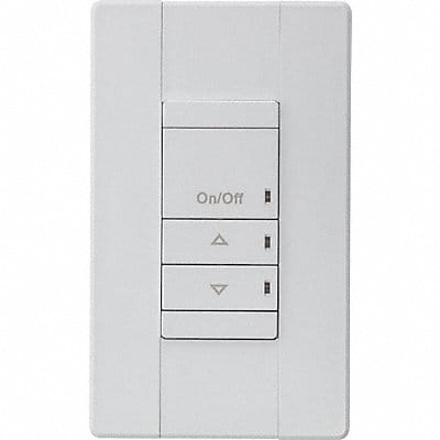 Push Button Wall Switch White 2 Button